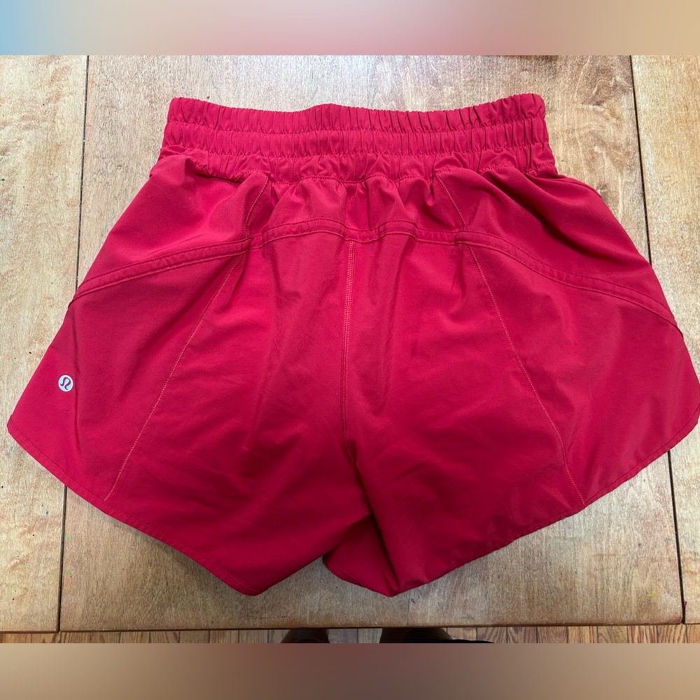 Lulu Lemon high rise athletic shorts
